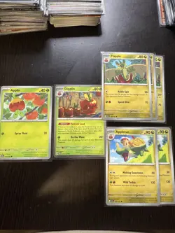 Applin Evolution Line Pokemon Card Set-Flapple,Appletun,Dipplin,Hydrapple 156/ - Image 1