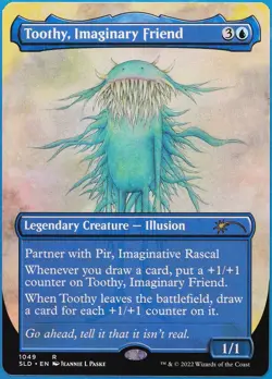Toothy, Imaginary Friend (Secret Lair Promo) MINT MTG MAGIC CARD 492577 ABUGames - Image 1