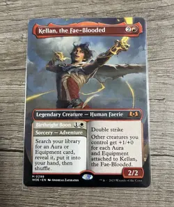 1x MTG Kellan, the Fae-Blooded (Showcase) Wilds of Eldraine Regular - Image 1