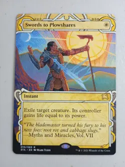 Magic The Gathering SWORDS TO PLOWSHARES STRIXHAVEN MYSTICAL ARCHIVE MTG NM - Image 1