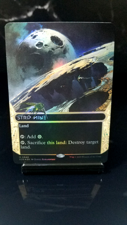 Strip Mine (Borderless) Foil x1 #40 - Edge of Eternities (EOE) - Ships In PWE - Image 1