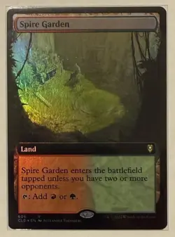 Spire Garden Extended Foil - Commander Legends: Battle for Baldur's Gate MTG - Image 1