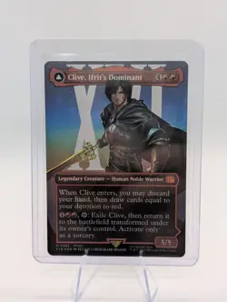 Magic The Gathering Final Fantasy Clive, Ifrit's Dominant Borderless Foil #0385 - Image 1