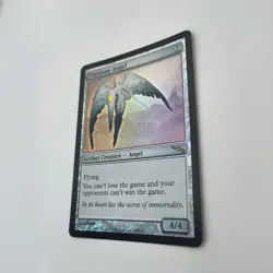 ✅🪄🚨MTG FOIL Platinum Angel #228 Mirrodin 2003 MAGIC THE GATHERING📸SEE PICS📸 - Image 4