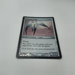 ✅🪄🚨MTG FOIL Platinum Angel #228 Mirrodin 2003 MAGIC THE GATHERING📸SEE PICS📸 - Image 5