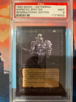 MTG International Collectors Edition Hypnotic Specter PSA 9 - Image 1