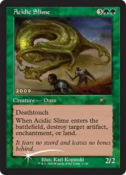 MTG 30th Anniversary Play Promos - Acidic Slime (Foil) - Image 1