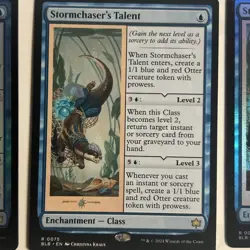 (x4)Stormchaser's Talent Bloomburrow (2 Foil) (2 Regular) - Image 3