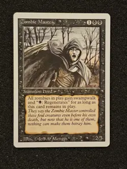 MTG Zombie Master Revised Edition Regular - Image 1