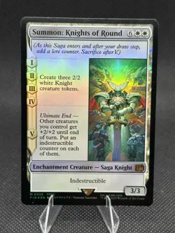 Magic: The Gathering Final Fantasy - Summon: Knights Of The Round #36 FOIL - Image 1
