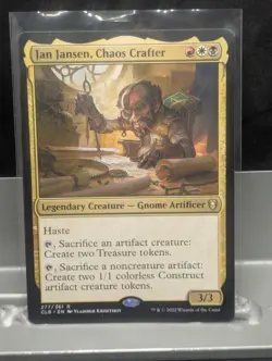 Jan Jansen, Chaos Crafter X1 NM Commander Baldur's gate MTG Magic the gathering - Image 1