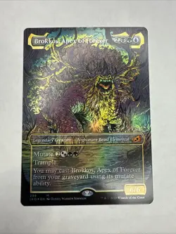 MTG Brokkos, Apex of Forever (Showcase Foil) | Ikoria: Lair of Behemoths NM - Image 1