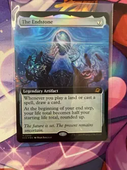 The Endstone (Extended Art FOIL) - MTG Edge of Eternities - NM - Image 1