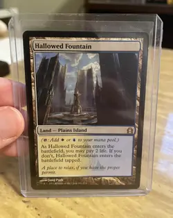 MTG Hallowed Fountain Return to Ravnica NM - Image 1