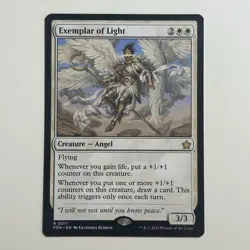 Exemplar of Light 11 FDN: Foundations Rare Magic The Gathering Regular NM - Image 1