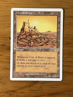 MTG - Magic the Gathering - City of Brass - Sixth Edition - Image 1