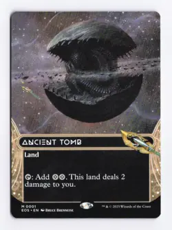 Ancient Tomb (Borderless) 0001 (M) MTG Edge of Eternities Stellar Sights (EOS) - Image 1