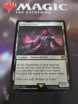 Mtg. Dark Confidant. Final Fantasy. Pack Fresh - Image 1