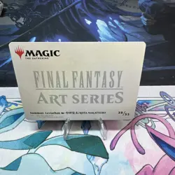 MTG Summon: Leviathan Art Card (Gold-Stamped) 38/53 FINAL FANTASY - Image 4