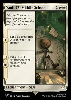 x1 Vault 75: Middle School R MTG Universes Beyond: Fallout M/NM, English - Image 1