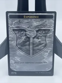 Magic The Gathering Experience Token 2015 000/000 NM Double Sided - Image 1