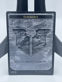 Magic The Gathering Experience Token 2015 000/000 NM Double Sided - Image 2