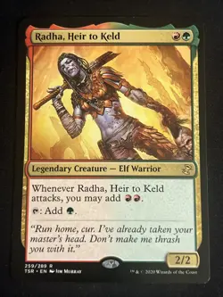 1x Radha, Heir to Keld (259) Time Spiral Remastered LP MTG Magic x1 MKE - Image 1