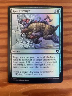 Ram Through Commander Masters Foil - Image 1