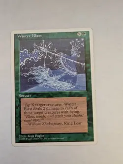 Winter Blast MTG Core Set 4th Edition Regular MTG - Image 1