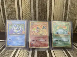 Set of Charizard Blastoise Venusaur Thai POKEMON CARD 25th Anniversary - Image 2