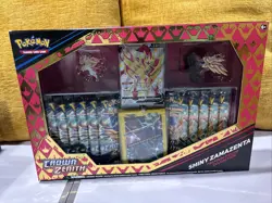 Pokemon TCG Crown Zenith Premium Figure Collection Shiny Zamazenta Sealed 820650851636 - Image 1