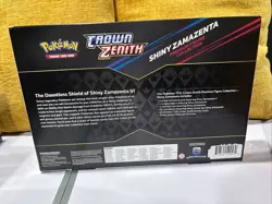 Pokemon TCG Crown Zenith Premium Figure Collection Shiny Zamazenta Sealed 820650851636 - Image 2