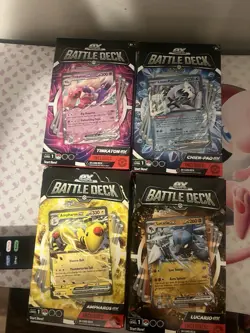 Pokemon TCG - Tinkaton & Chien-Pao EX Battle Deck Set Plus Location And Ampharo - Image 1