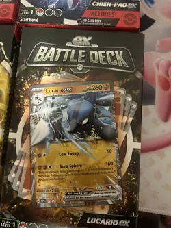 Pokemon TCG - Tinkaton & Chien-Pao EX Battle Deck Set Plus Location And Ampharo - Image 2