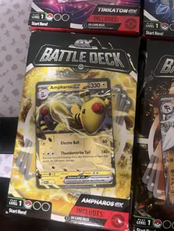 Pokemon TCG - Tinkaton & Chien-Pao EX Battle Deck Set Plus Location And Ampharo - Image 3