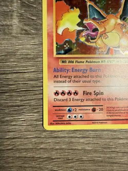 Charizard 11/108 Evolutions Holo XY 2016 Pokemon TCG Lightly Played Condition - Image 4