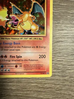 Charizard 11/108 Evolutions Holo XY 2016 Pokemon TCG Lightly Played Condition - Image 5
