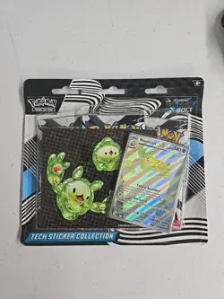 Pokemon TCG Scarlet Violet Black Bolt Tech Sticker Collection 3-Pack - Image 1
