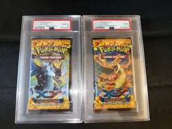 PSA 10 & 9 XY Flashfire Booster Packs - Mega Charizard X & Y English POKEMON - Image 1