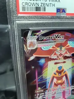 2023 Pokemon SWSH FA/Deoxys VMAX Crown Zenith #GG45 PSA 10 Gem MT - Image 3