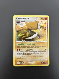 Kabutops LV.56 6/100 Majestic Dawn Holo Pokemon TCG - MP - Image 1