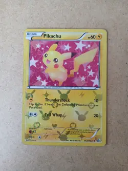 Pokemon TCG Pikachu RC7/RC25 Legendary Treasures Radiant Collection LP to MP - Image 1
