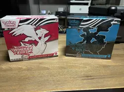Pokemon TCG Black Bolt White Flare ELITE TRAINER BOX ETB - Sealed Lot of 2 Boxes - Image 1