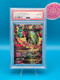 PSA 8 - 2015 Pokemon XY, Rayquaza EX, Roaring Skies - Image 1