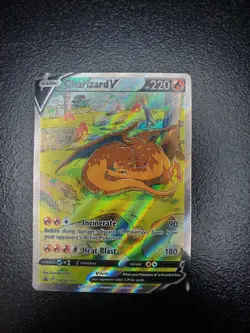 Pokemon TCG Charizard V SWSH Black Star Promos SWSH260 Holo Promo - Image 1