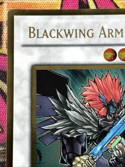 Blackwing Armed Wing GLD3-EN039 Near Mint Gold Rare Limited Edition Yu-Gi-Oh - Image 2