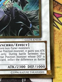 Blackwing Armed Wing GLD3-EN039 Near Mint Gold Rare Limited Edition Yu-Gi-Oh - Image 4