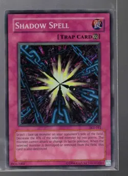 Yu-Gi-Oh! TCG Shadow Spell SKE-041 Super Holo Rare - Image 1