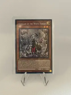 Astellar of the White Forest Secret Rare INFO-EN013 Yu-Gi-Oh! Infinite Forbidden - Image 1