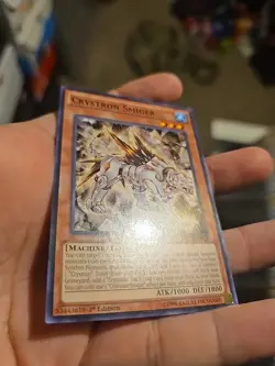 Yugioh Crystron Smiger INOV-EN018 Common 1st Ed LP - Image 4